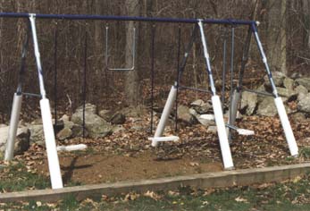 safety pole padding swing set playground